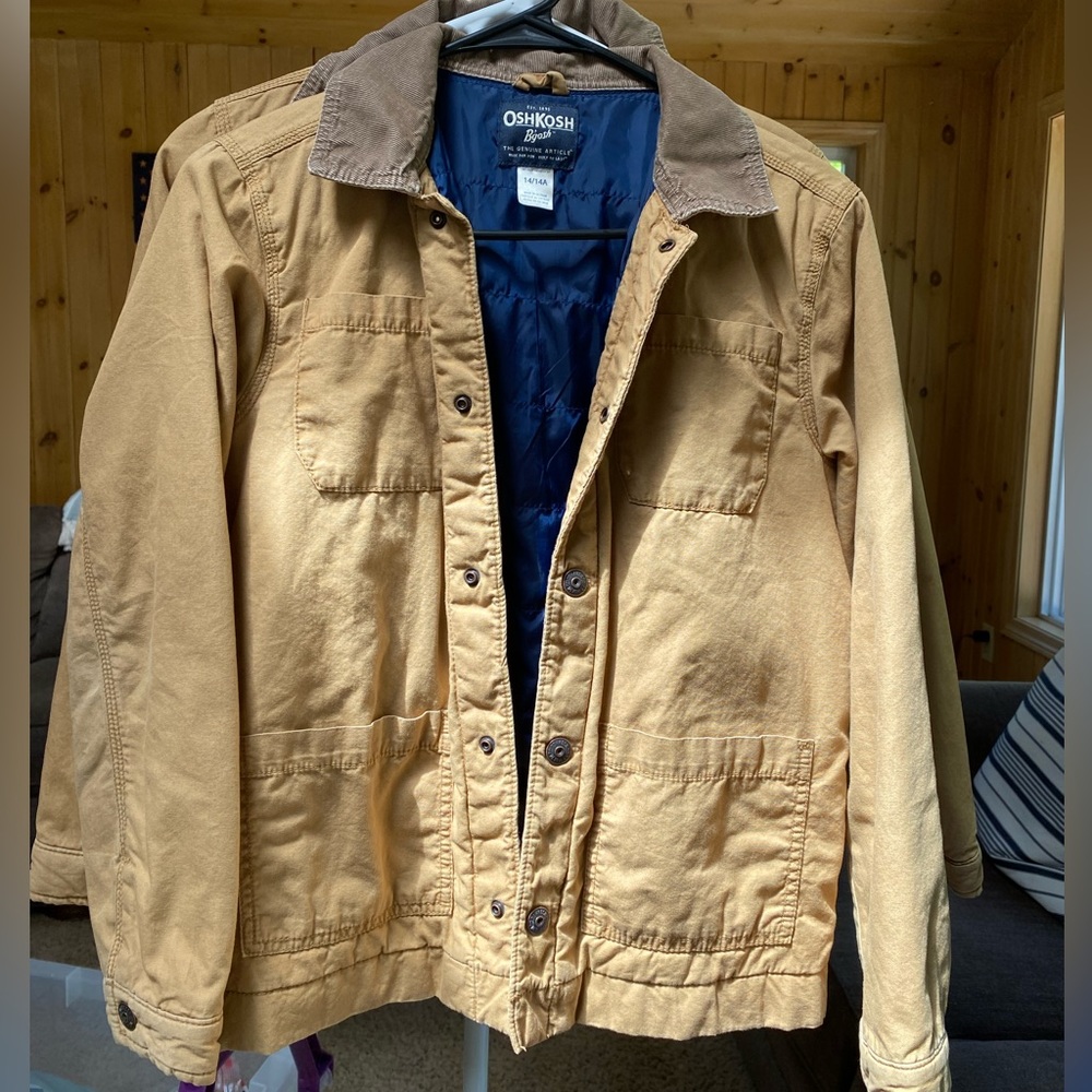 Size 14 Carters button down jacket